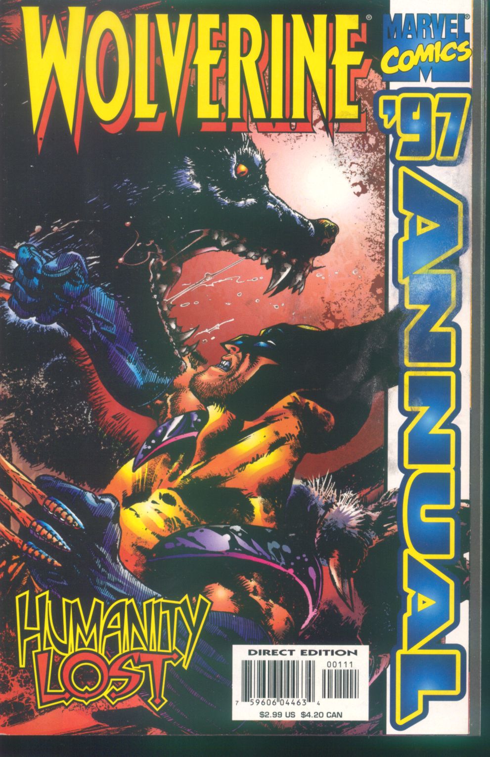 wolverine annual #1997