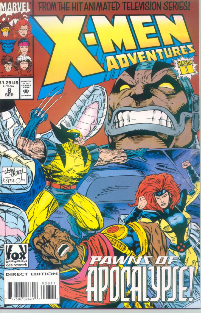 x-men adventures season 2 #8